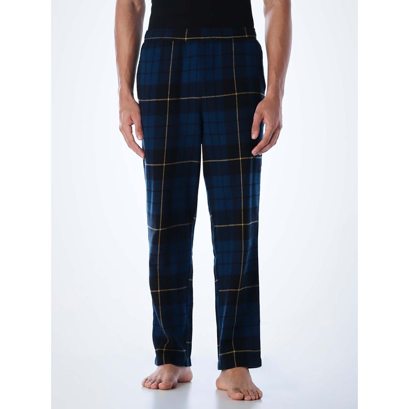 Jack & Jones Men Relaxed Fit Navy Blue Pyjama (L)