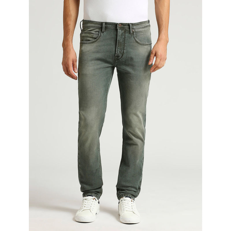 Pepe Jeans Grey Vapour Tapered Fit Low Waist Jeans (30)