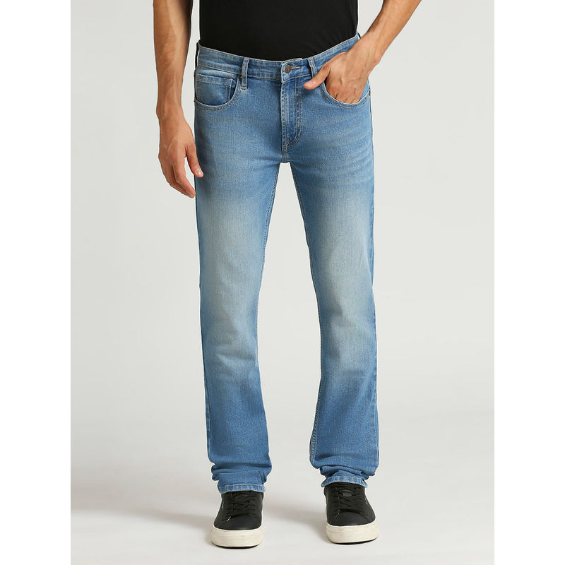 Pepe Jeans Vapour Blue Mid Rise Slim Fit Jeans (30)