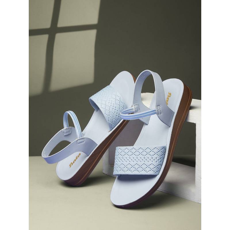 Bata Women Blue Sandals (UK 6)