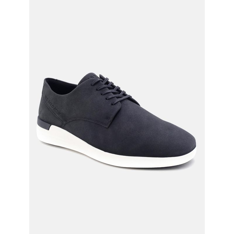 U.S. POLO ASSN. JANGO Stylish Smart Casual Oxfords for Men - Black (UK 8)