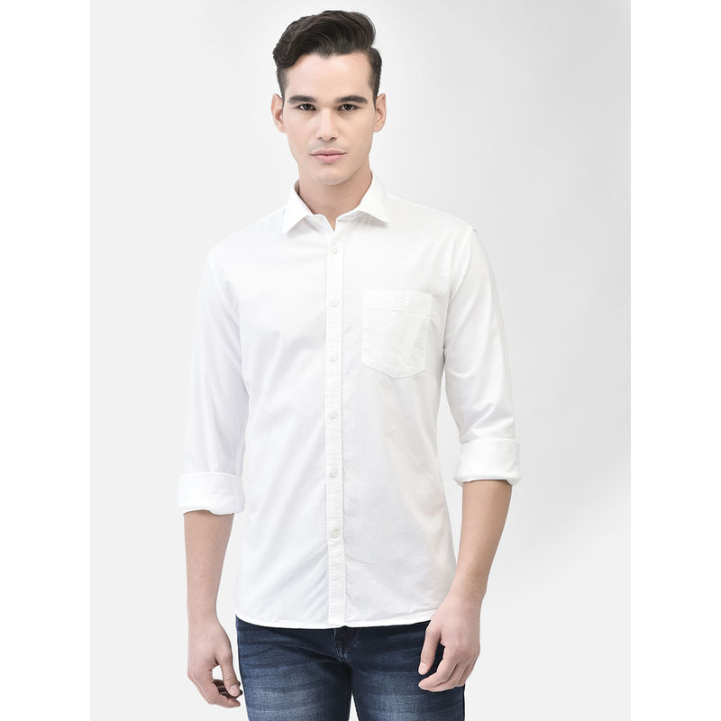 CRIMSOUNE CLUB Men's White Shirt (XL)