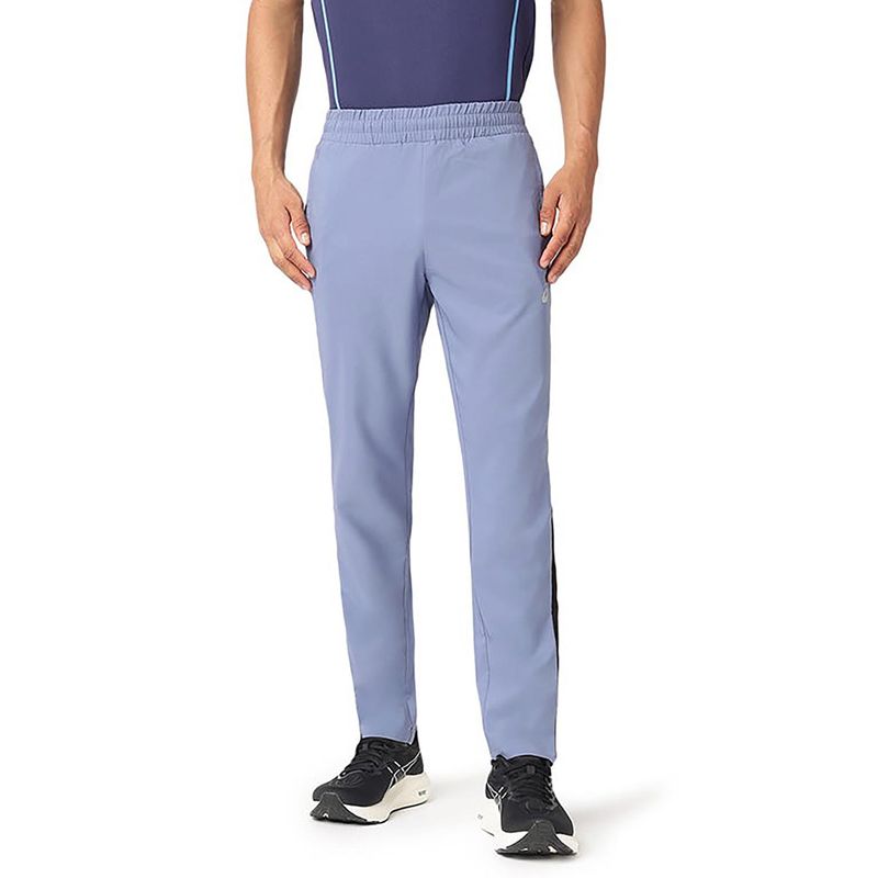 ASICS Contrast Side Panel Blue Track Pant (S)