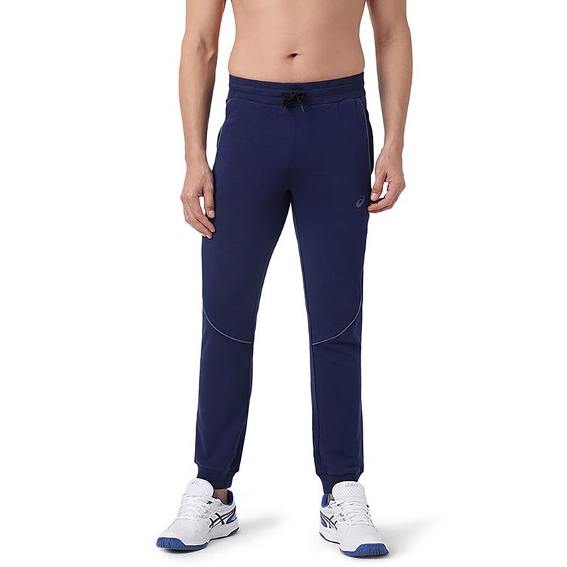 ASICS Solid Blue Joggers (S)