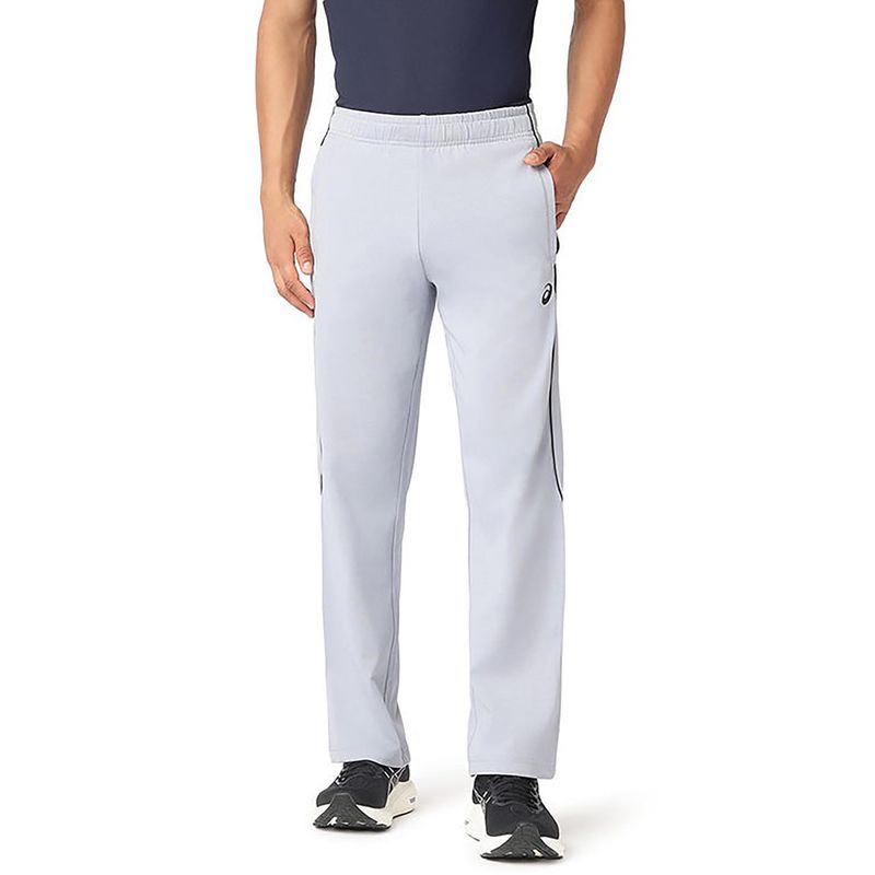 ASICS Open Hem Piping Grey Track Pant (S)