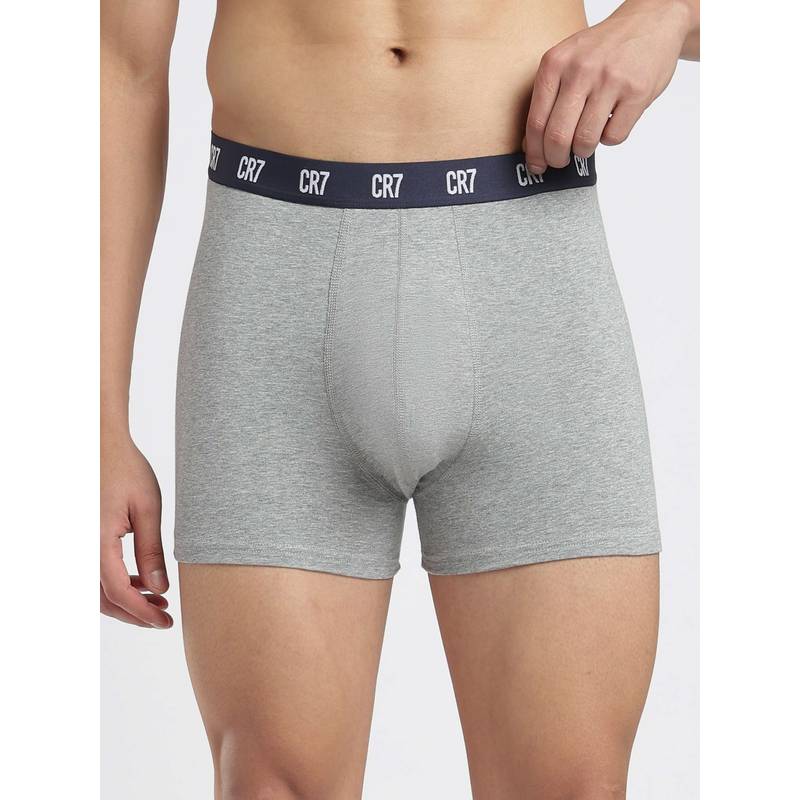 CR7 Cristiano Ronaldo Mens Soft and Breathable Boxer Trunks (Pack Of 3) (M)