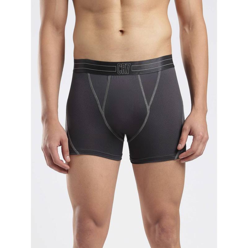 CR7 Cristiano Ronaldo Premium Comfort Fit Stretch Underwear Trunk (S)