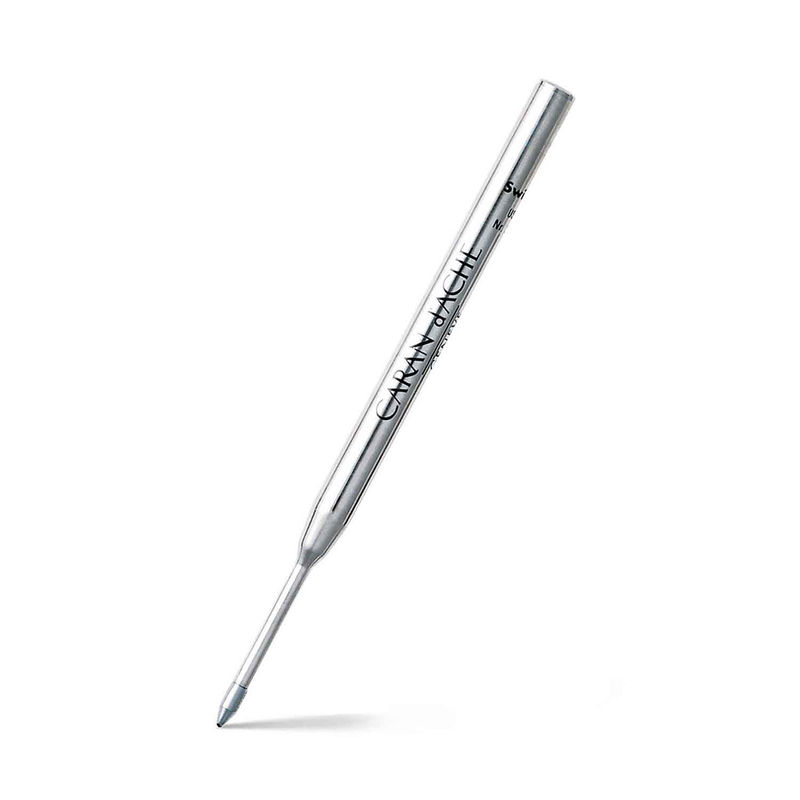Ricarica Per Penna A Sfera Caran D'Ache Goliath 8428.109 | Punta Larga Inchiostro Nero | Per Collezioni Alchemix E Metal | Made In Geneva