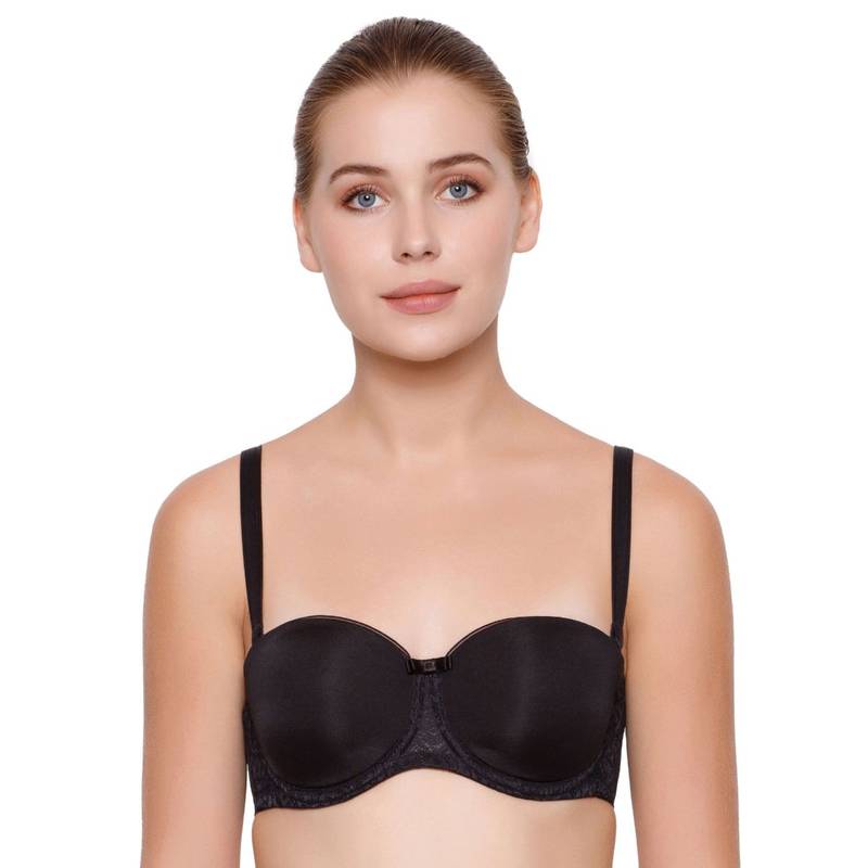 Triumph Beauty-Full Essential Wired Padded Detachable Straps T-shirt Bra - Black (34D)