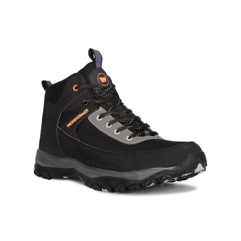 Weinbrenner Mens Black Lace-Ups Casual Boots (UK 10)