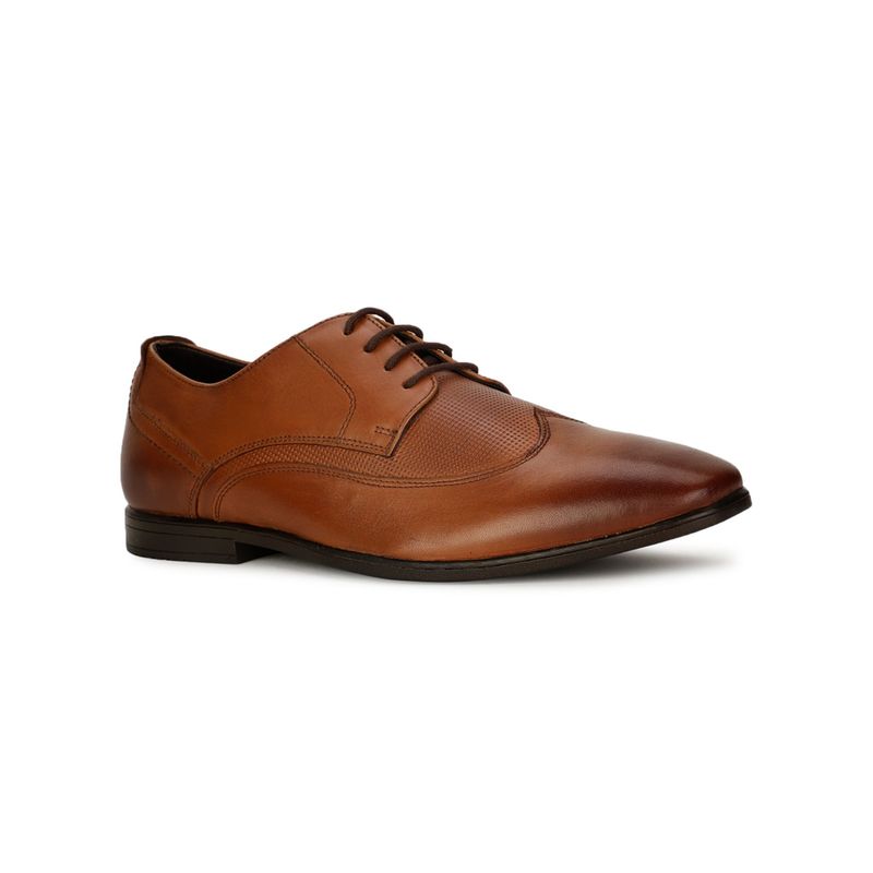 Hush Puppies Mens Tan Lace-Ups Formal Derbies (UK 8)