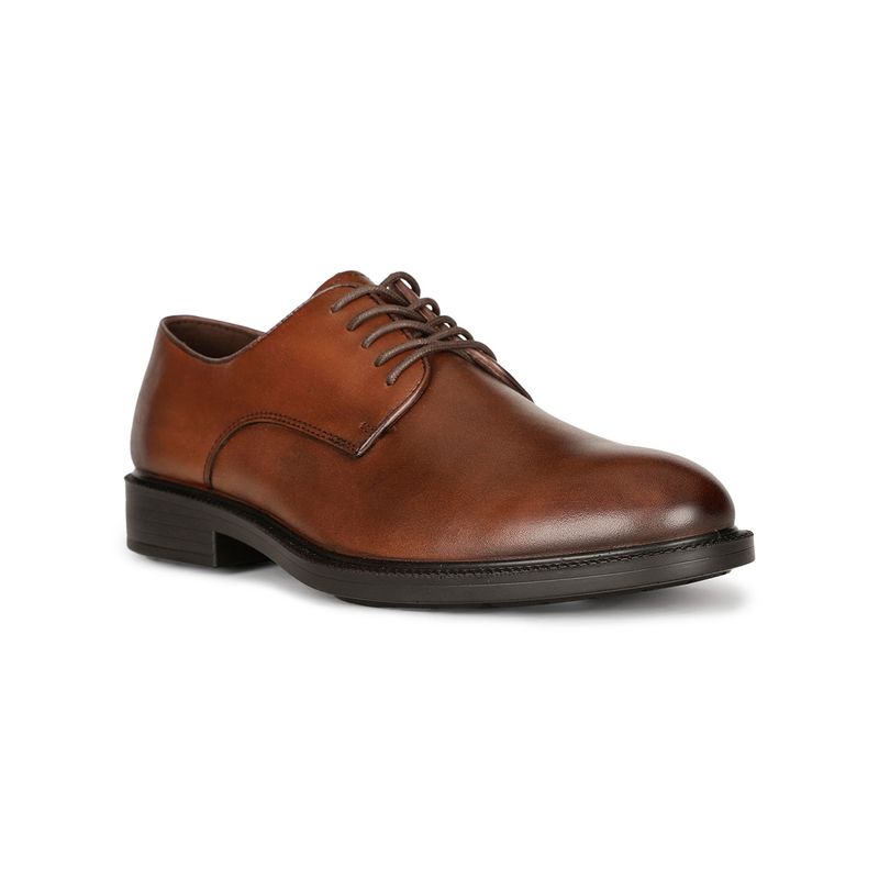 Hush Puppies Mens Brown Lace-Ups Formal Derbies (UK 9)