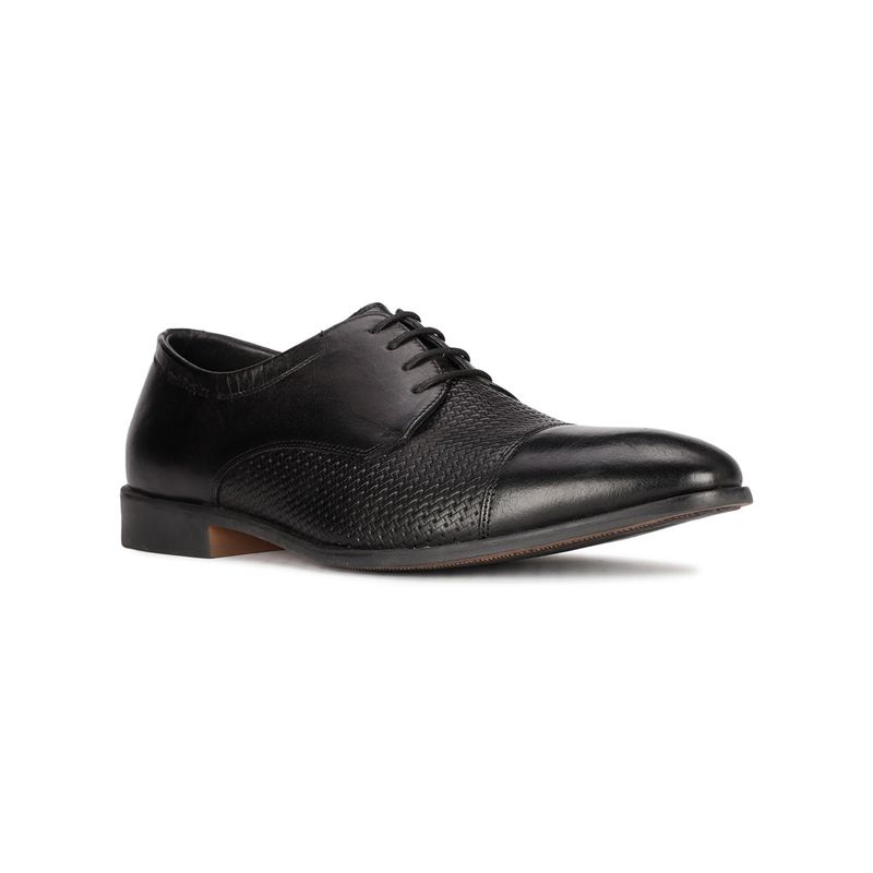 Hush Puppies Mens Black Lace-Ups Formal Derbies (UK 8)