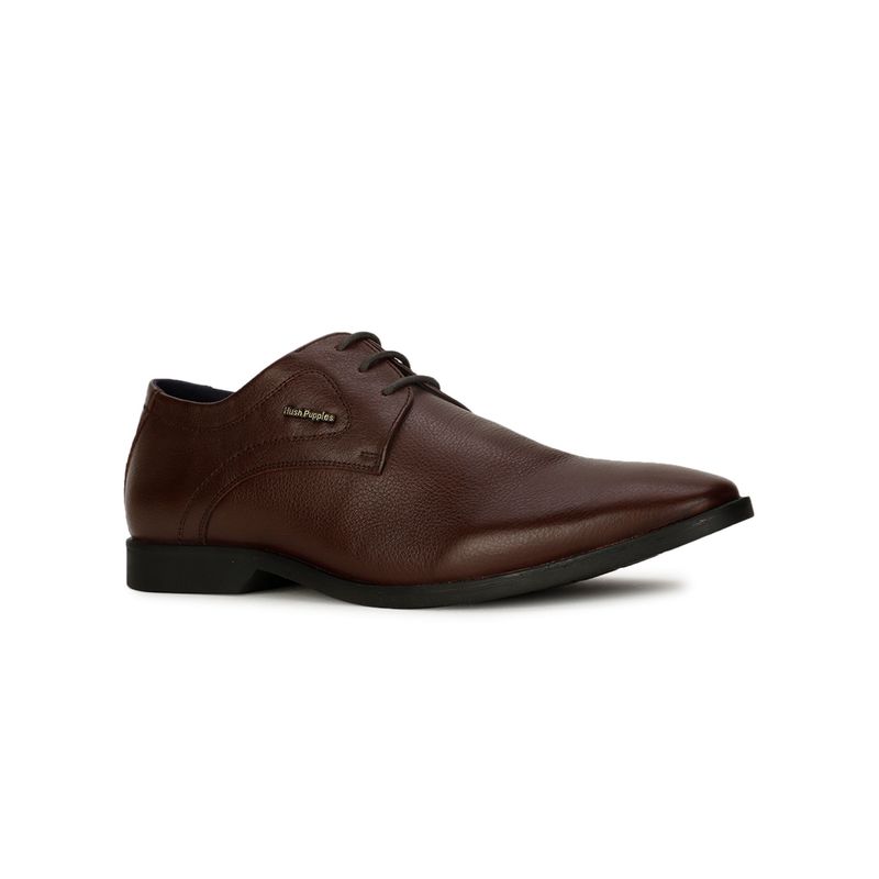 Hush Puppies Mens Brown Lace-Ups Formal Derbies (UK 9)