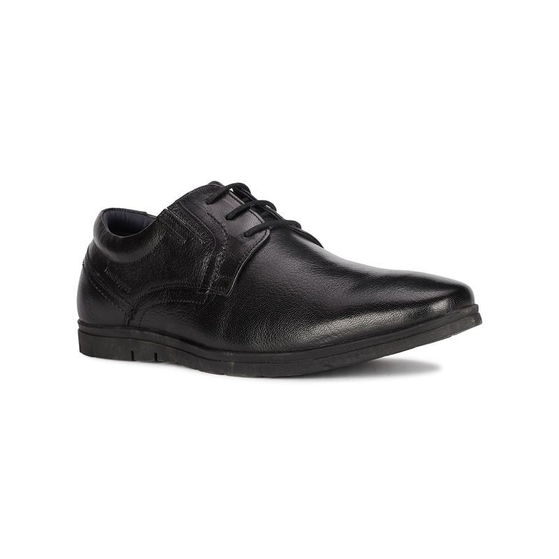 Hush Puppies Mens Black Lace-Ups Formal Derbies (UK 7)