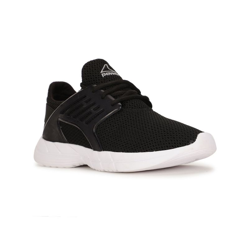 Power Mens Black Lace-Ups Running Shoes (UK 10)