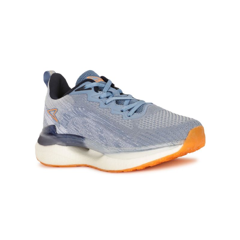 Power Mens Blue Lace-Ups Running Shoes (UK 6)