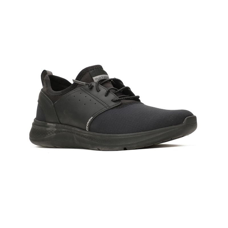 Hush Puppies Mens Black Lace-Ups Running Shoes (UK 8)