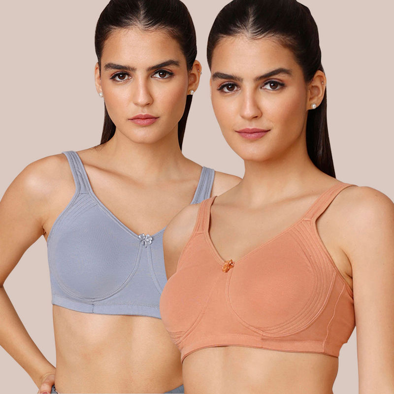 Nykd by Nykaa Encircled with Love NYB169 Tan and Blue (Pack of 2) (36D)