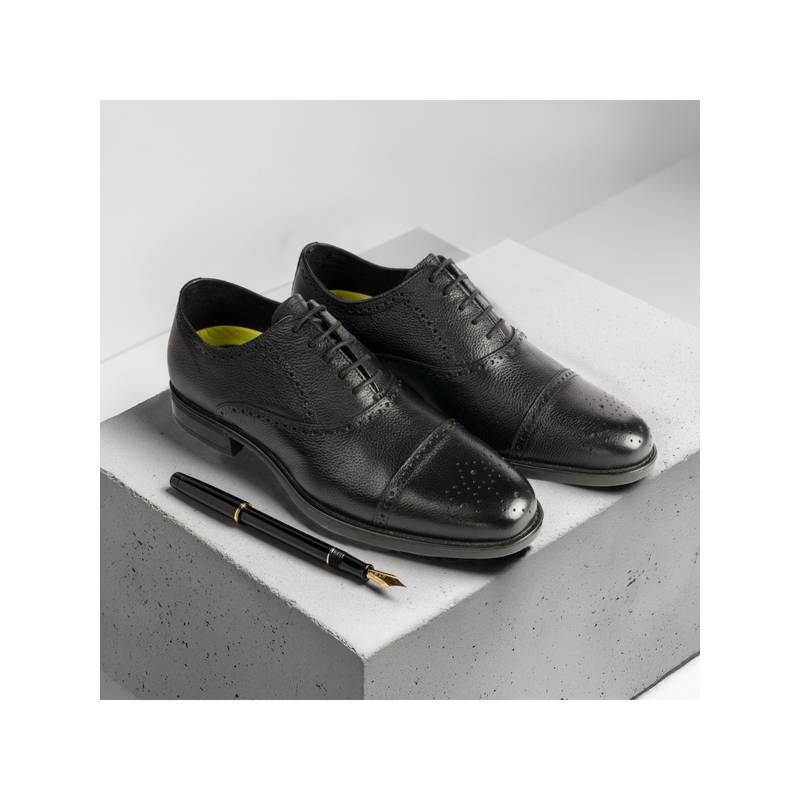 Florsheim Midtown Florsheim Men Black Brogues (EURO 44)
