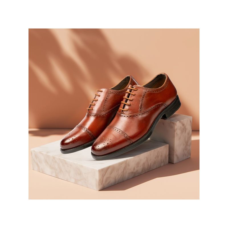 Florsheim Midtown Florsheim Men Tan Brogues (EURO 45)