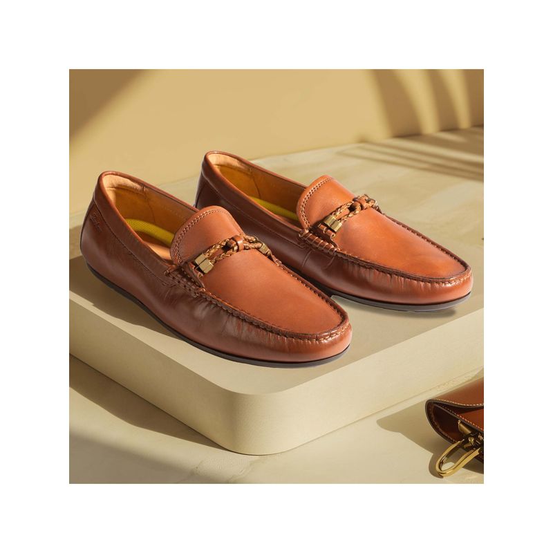 Florsheim Drivon Florsheim Men Tan Drivers Loafers (EURO 43)