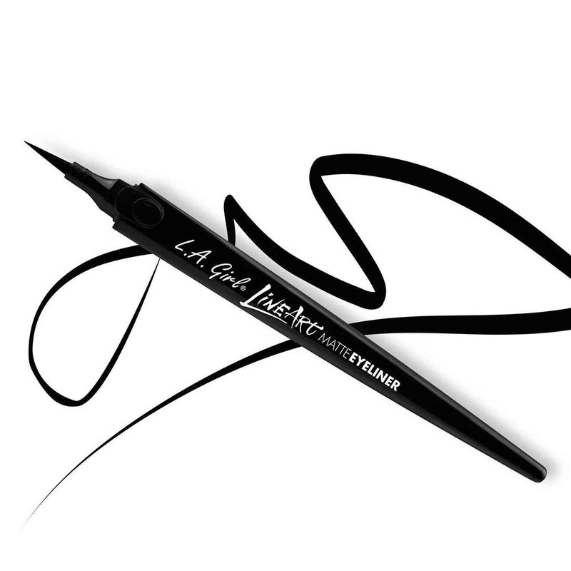 L.A. Girl Line Art Matte Eyeliner - Intense Black