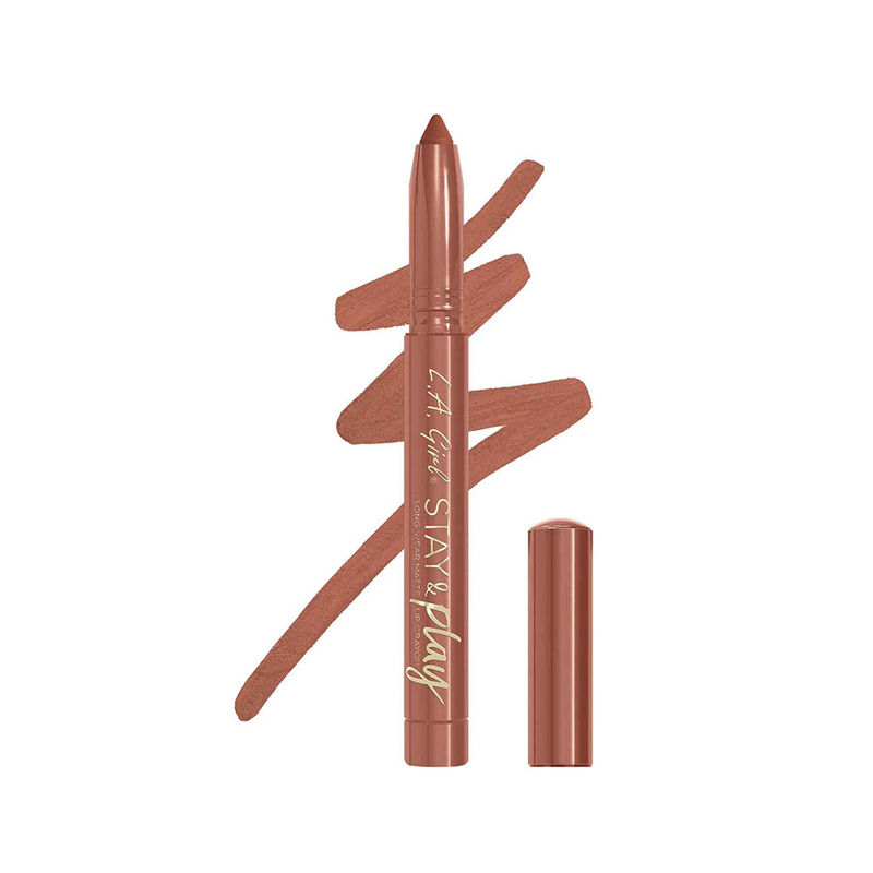 L.A. Girl Stay & Play Matte Lip Crayon - For Keeps