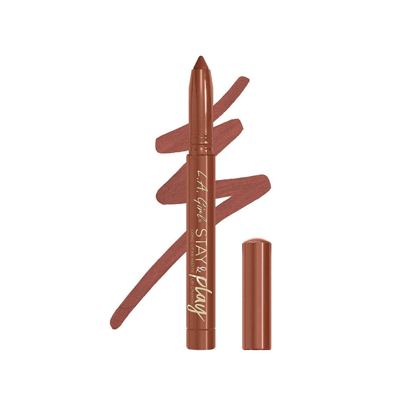 L.A. Girl Stay & Play Matte Lip Crayon - Stay With Me