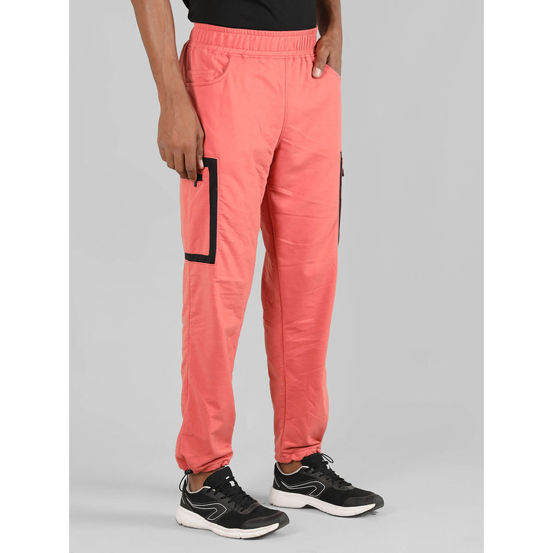 Chkokko Men Coral Casual Track Pants (S)