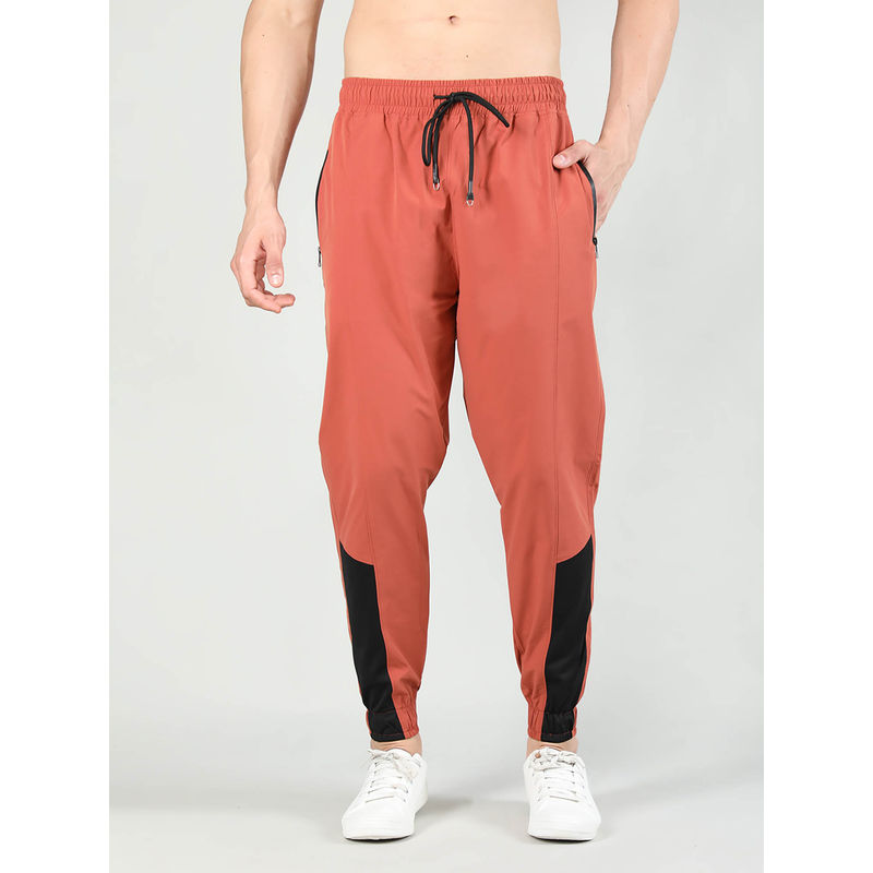 Chkokko Men Rust Track Pants (3XL)