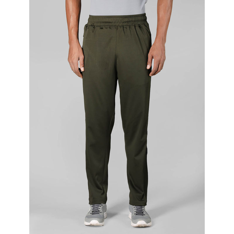 Chkokko Men Olive Track Pants (S)