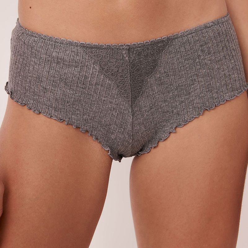 La Vie En Rose Panties Comfy Lvip Boyshort Mid Rise Grey Color Buy La Vie En Rose Panties Comfy