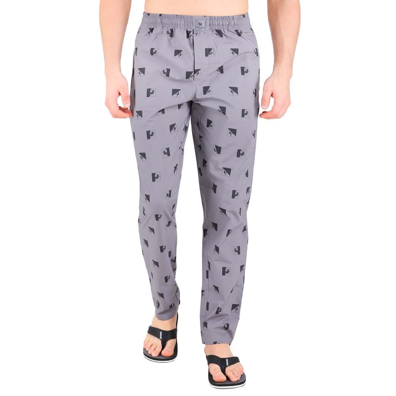 WOODLAND Grey Pyjamas for Men (S)