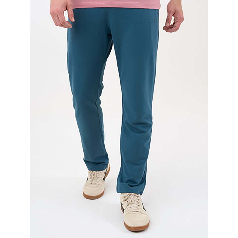 DCYPHR Men's Lightweight Terry Trackpants - Deep Teal (M)
