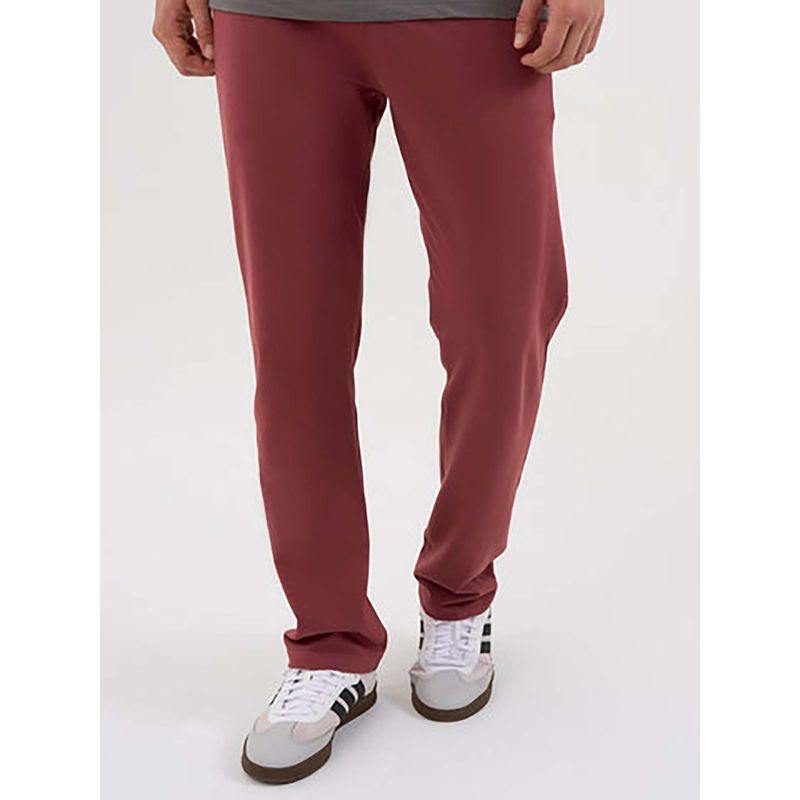 DCYPHR Men's Lightweight Terry Trackpants - Rose Wood (S)