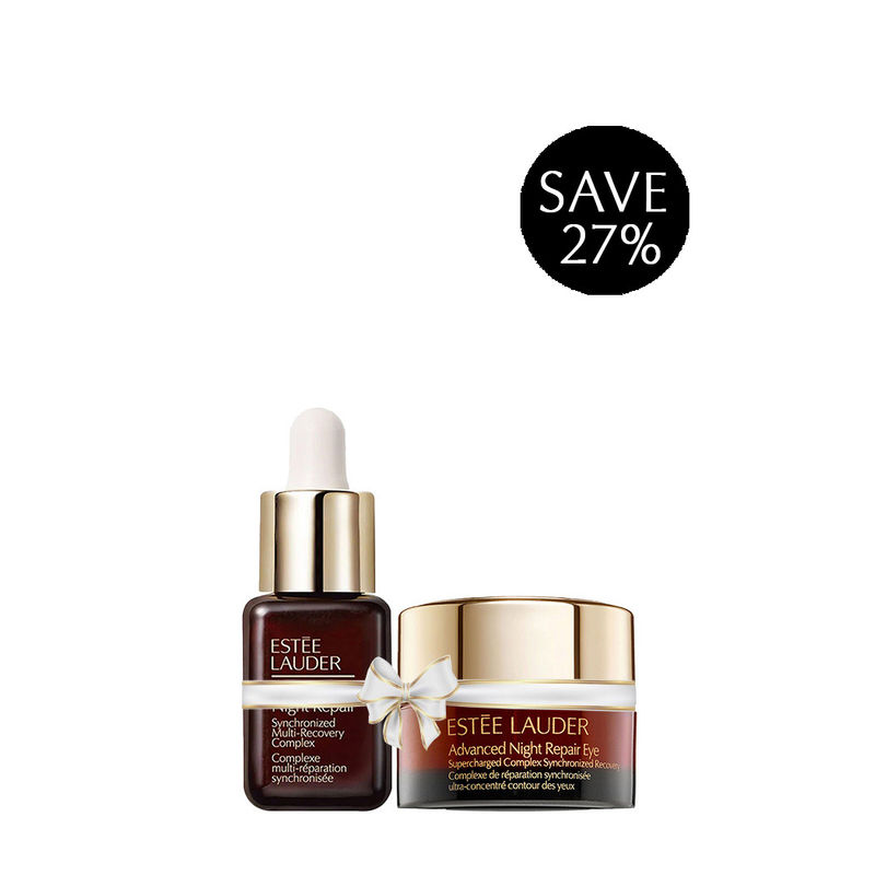 Estee Lauder Skincare Saviours Duo with Mini Advanced Night Repair Serum & Mini Eye Cream