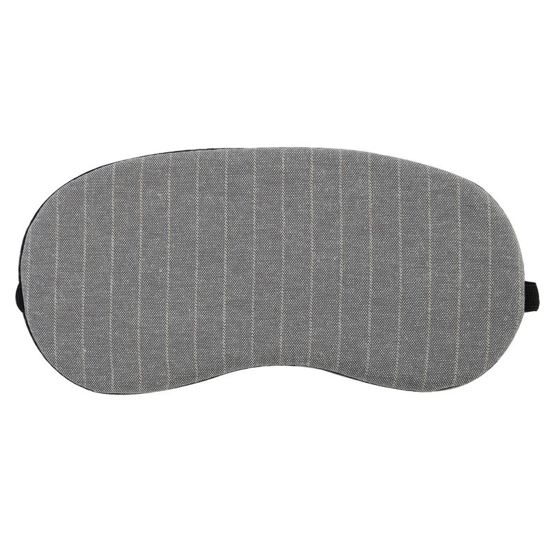 Visual Echoes Sleeping Eye Mask With Cooling Gel Inserts (Elegant Grey Striped)