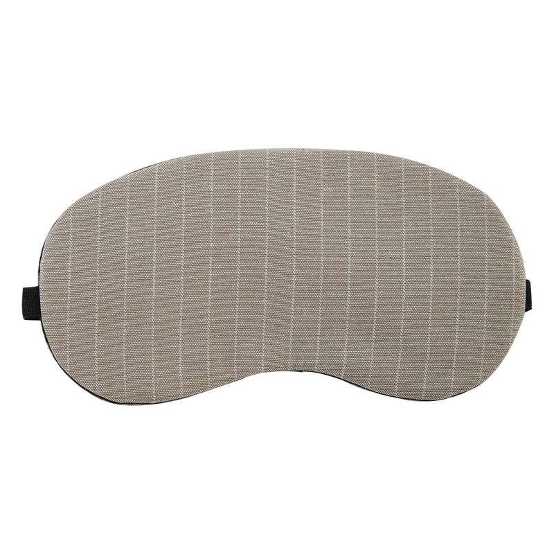 Visual Echoes Sleeping Eye Mask With Cooling Gel Inserts (Elegant Brown Striped) Buy Visual