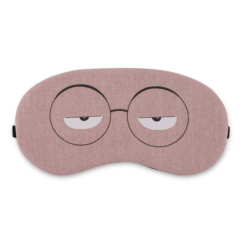 Visual Echoes Soft Cotton Sleep Eye Mask With Cooling Gel Inserts