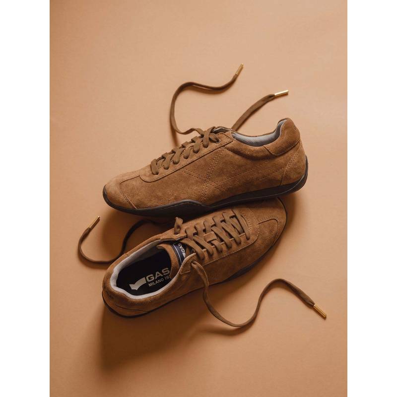 GAS Men ZeroPing Tan Casual Sneakers (EURO 43)