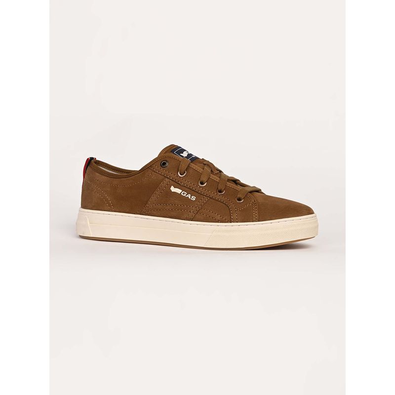 GAS Men UrbanAero Brown Casual Sneakers (EURO 40)