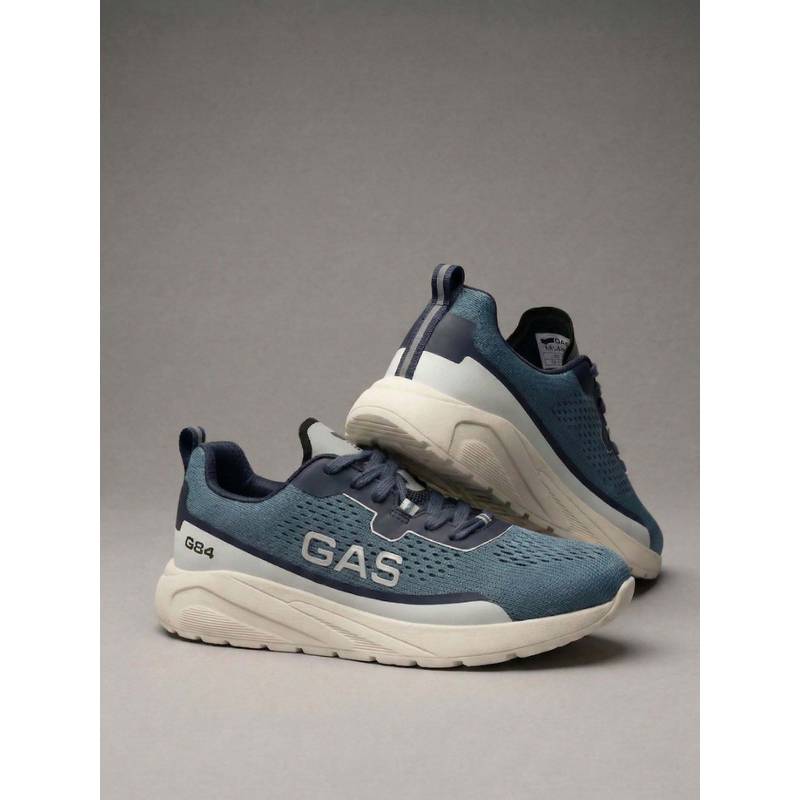 GAS Men Eclipse-V1 Navy Blue Casual Sneakers (EURO 41)
