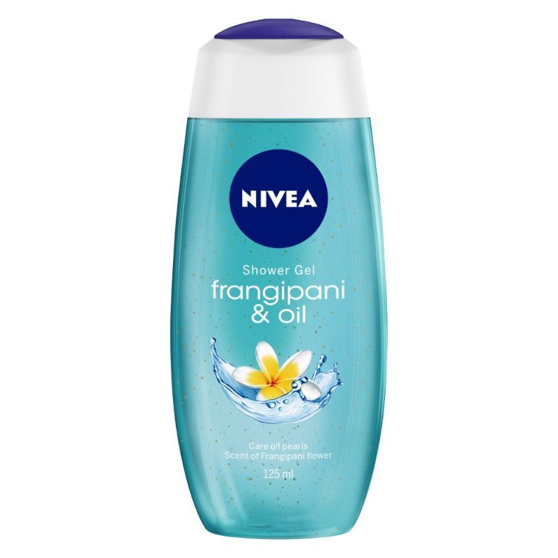 NIVEA Frangipani & care oil Body wash for long-lasting freshness