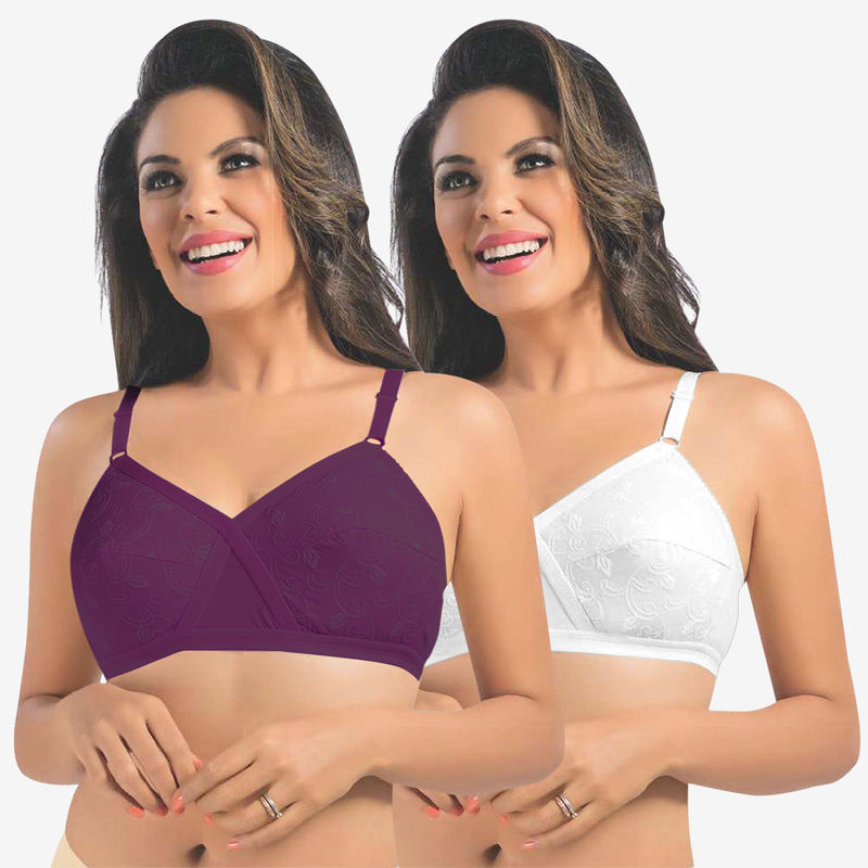 Sonari Unique Non Padded Regular Bra - Multi-Color (34C)