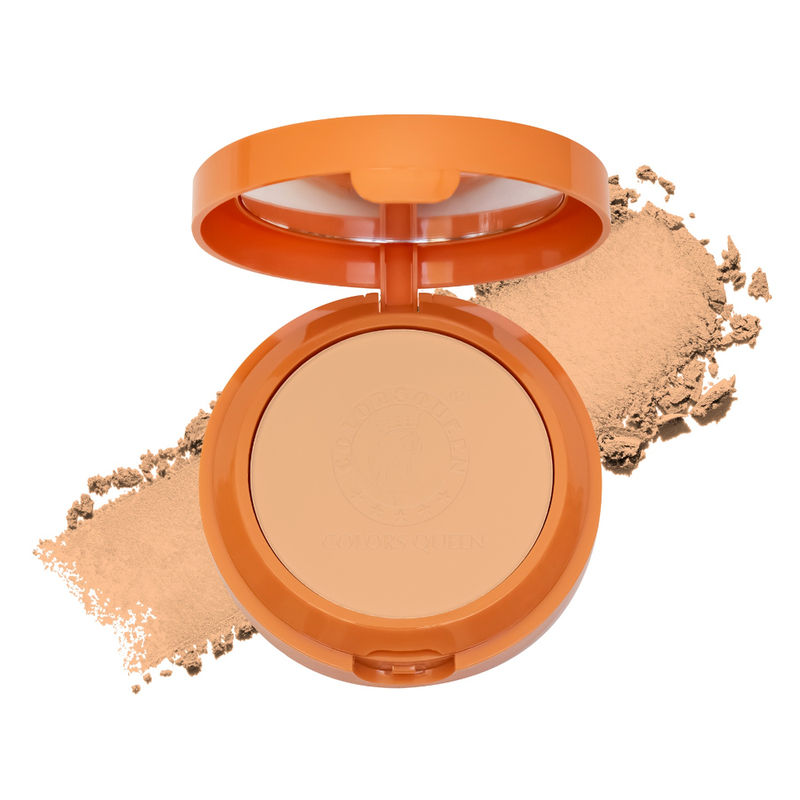 Colors Queen Sun Expert Bronze Touch Compact Powder - Almond