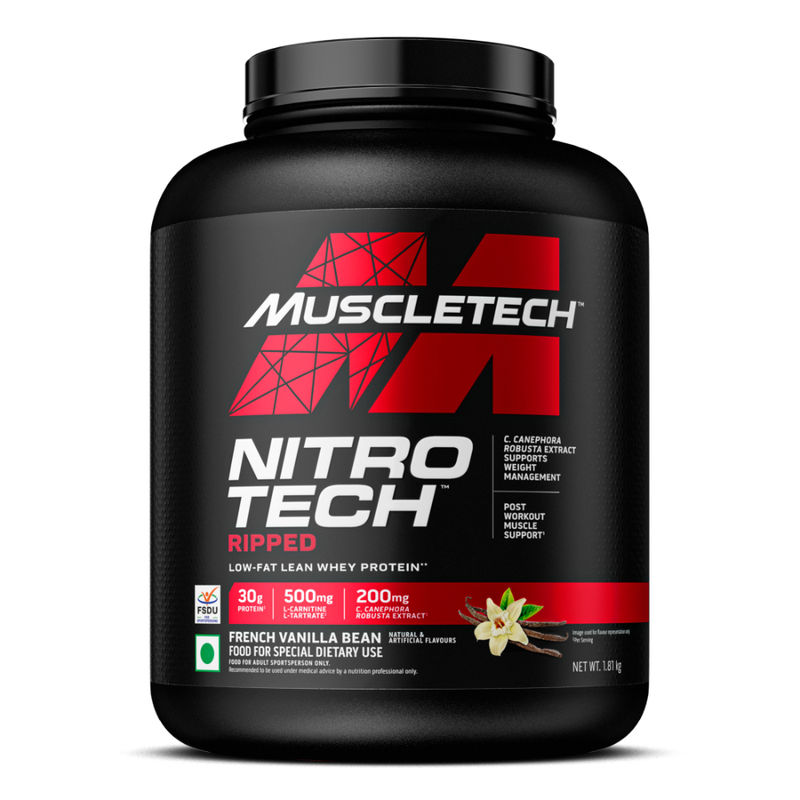 MuscleTech Nitro-Tech Ripped - French Vanilla Bean