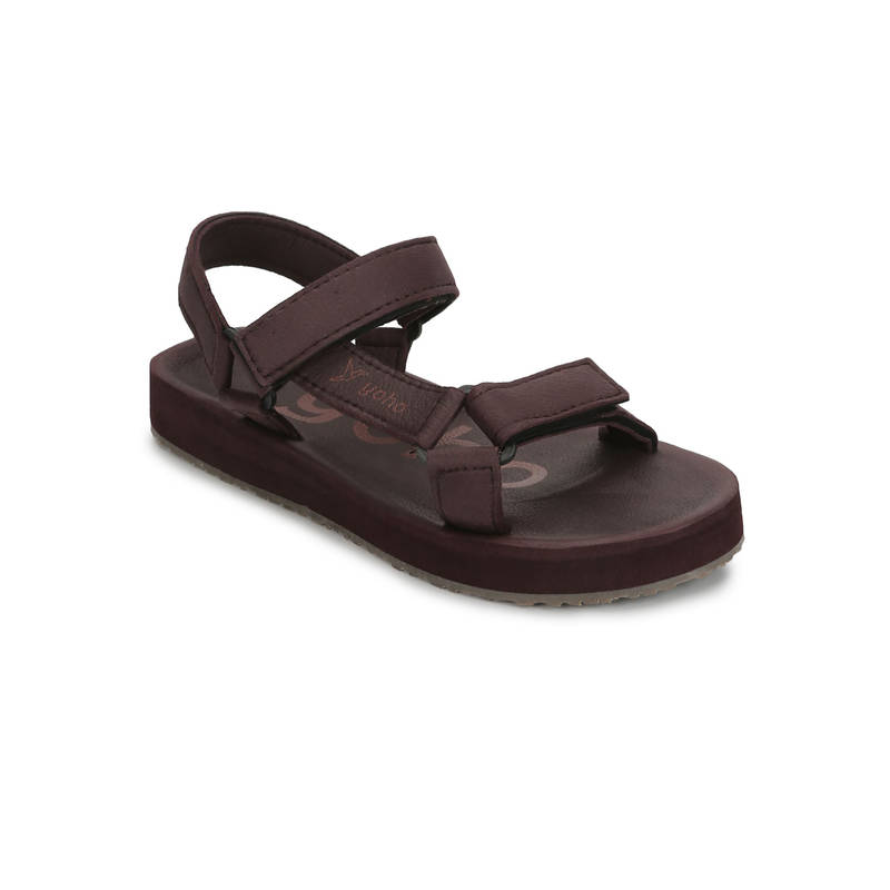 Yoho Eva Soft Material Lightweight Sandals Brown (UK 3)