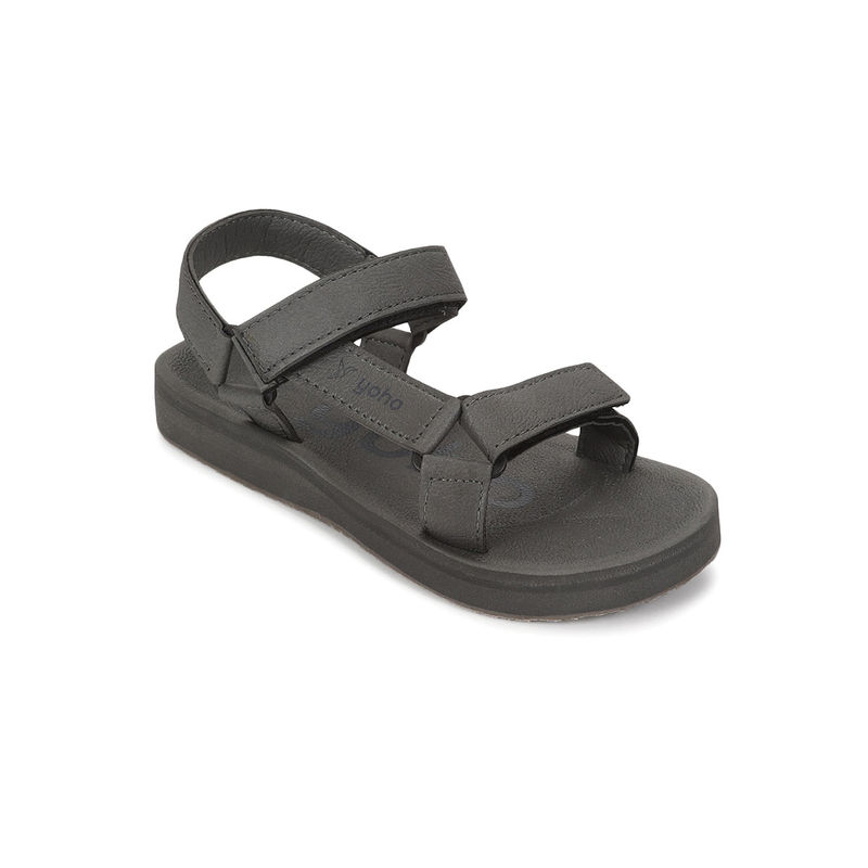 Yoho Eva Soft Material Lightweight Sandals Grey (UK 6)