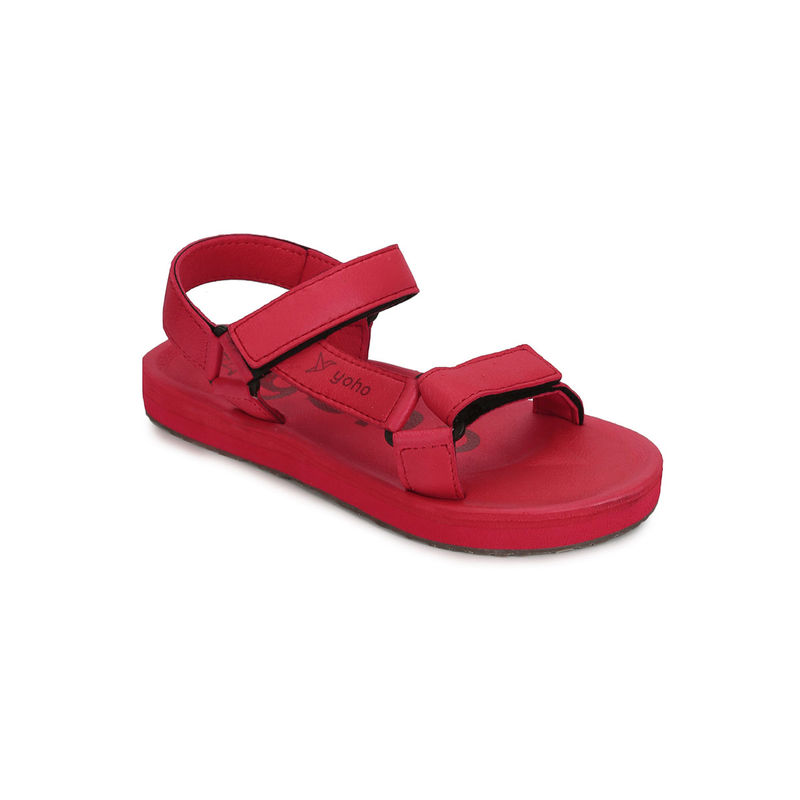 Yoho Eva Soft Material Lightweight Sandals Red (UK 10)